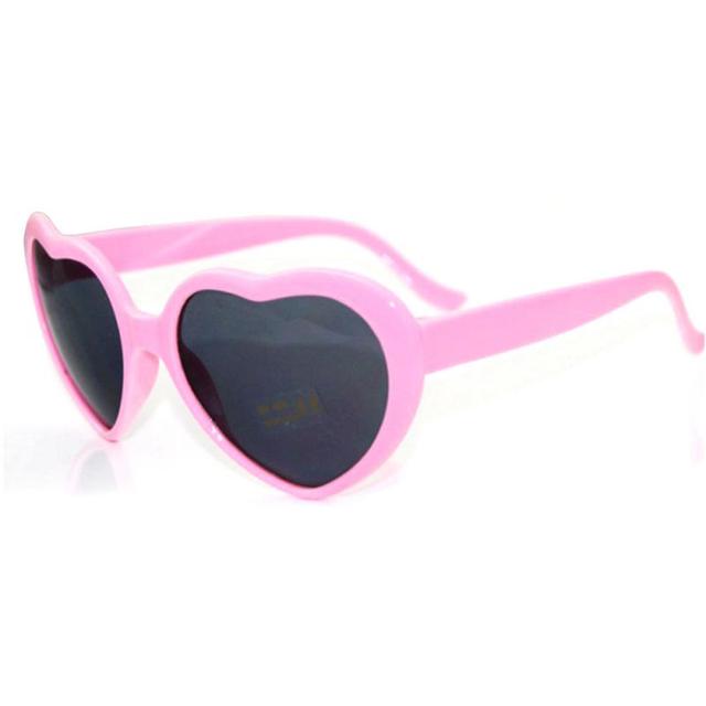 Heart Shape Lights Sunglasses