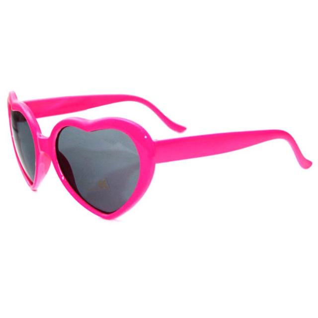 Heart Shape Lights Sunglasses