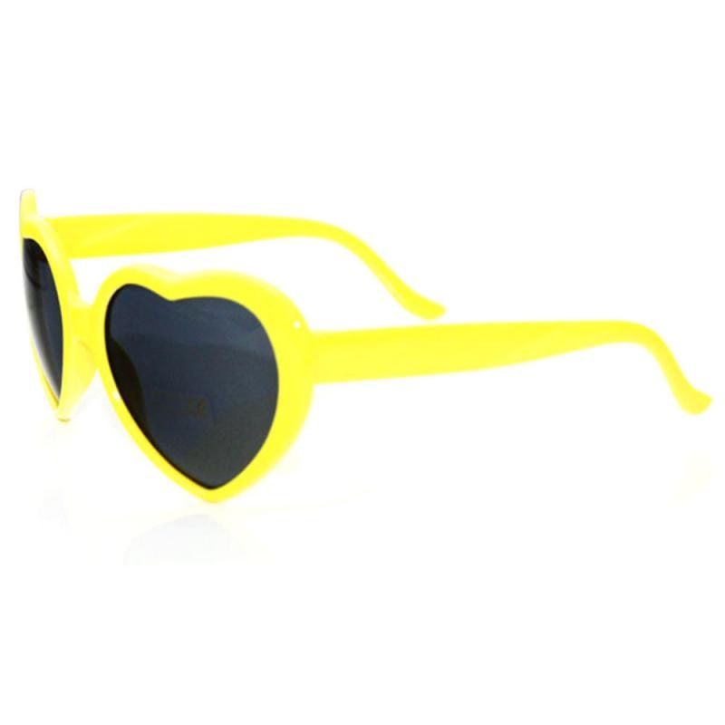 Heart Shape Lights Sunglasses