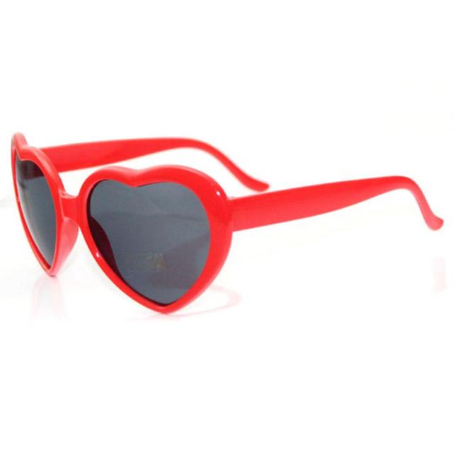 Heart Shape Lights Sunglasses