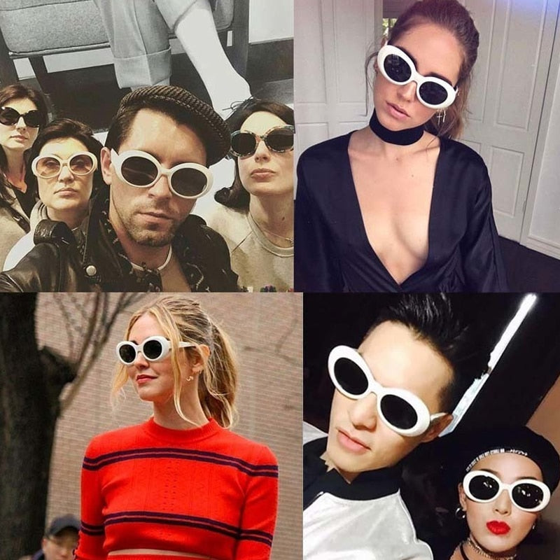 Retro Oval Sunglasses